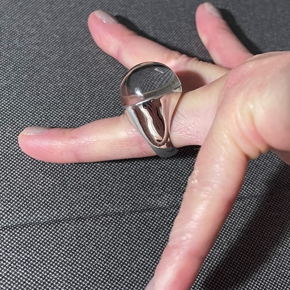 H. Stern solid 18K White Gold, Crystal Quartz! - Picture 9 of 10